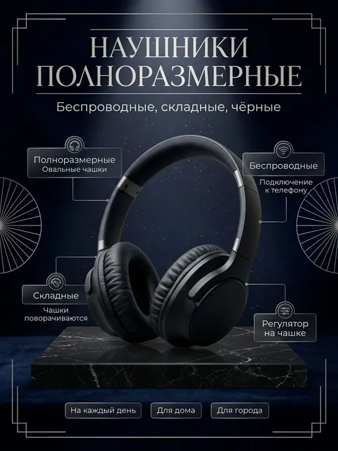 Тёмный люкс: наушники